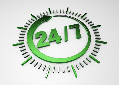 24/7的迹象