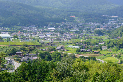 日本长野饭田村景观