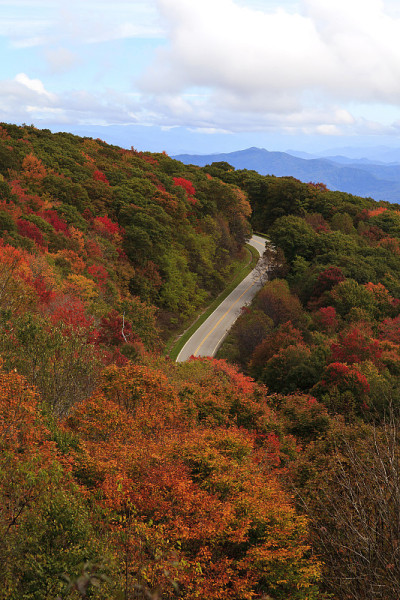 TN的Cherohala Skyway