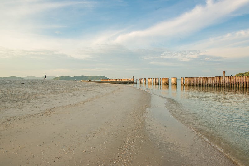 马来西亚兰卡威的Pantai Cenang海滩