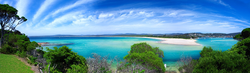 天堂海滩全景