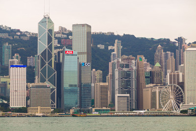 维多利亚港风光