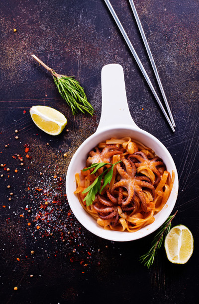 spaghetty虾仁