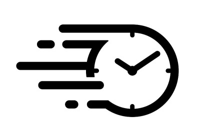 快速时间图标，快速时间流图标
