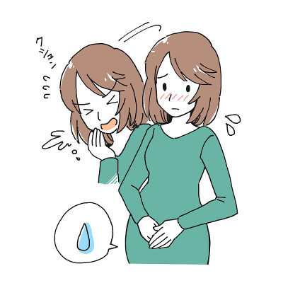 插图孕妇遭受尿漏