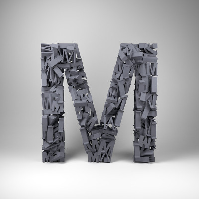 字母M