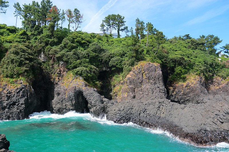 方峰德、海岸、悬崖、熔岩、