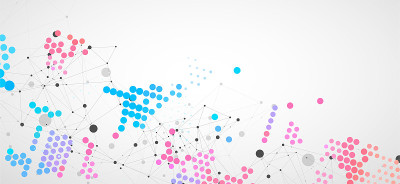 Modern geometrical circle abstract background. Geo