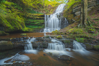 Scaleber Force，约克郡谷
