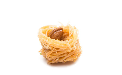 蜜糖果仁蜜饼孤立