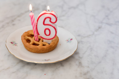 蜡烛生日蛋糕