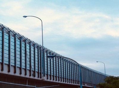 日本高速公路景观。