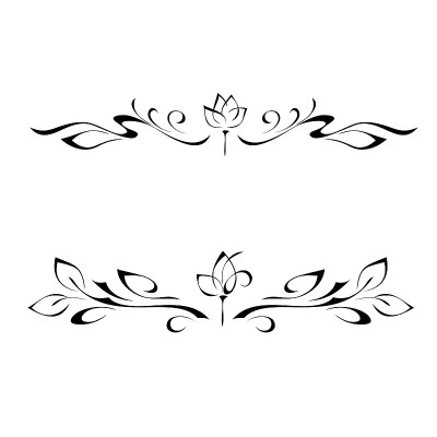 symmetrical ornament 12