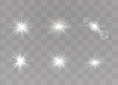 White glowing light