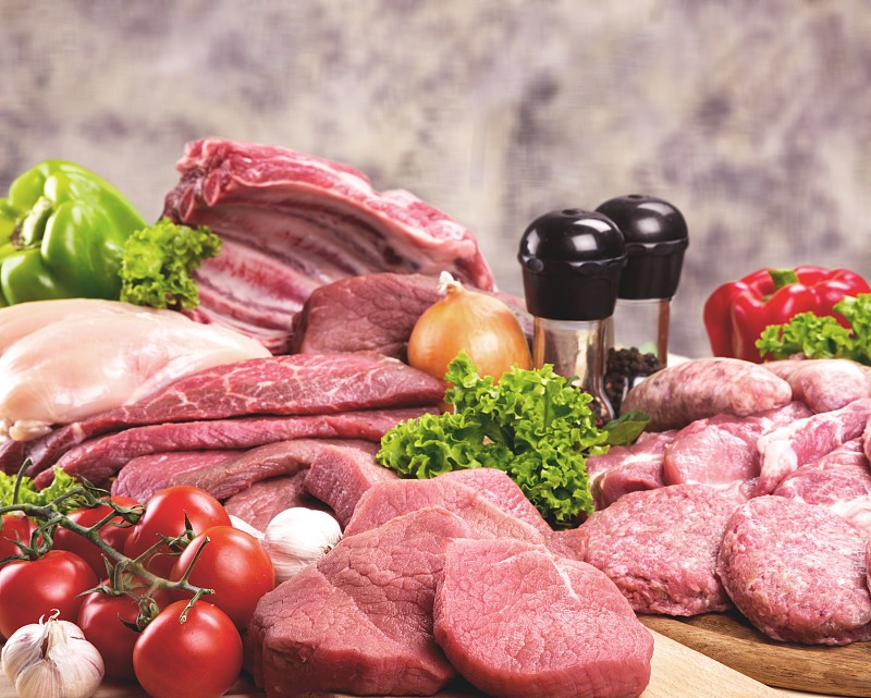 肉。