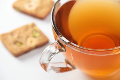 开心果饼干和茶