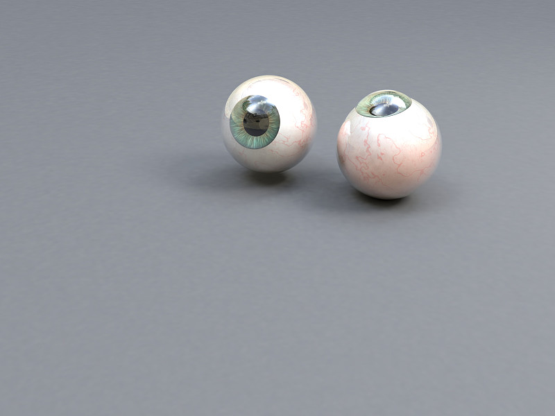 眼3 d演示
