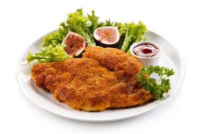 青菜炒猪排