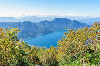 中禅寺湖的景色