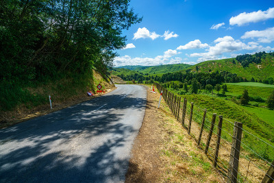 在路上，遗忘世界的高速公路，新西兰