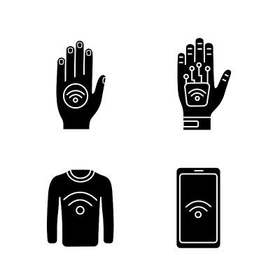 NFC technology icons