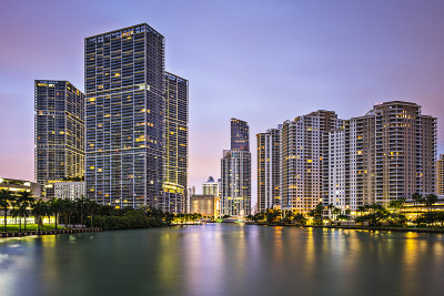 迈阿密的天际线