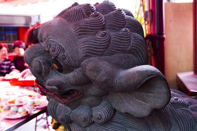 中国，宗教，石狮，石狮