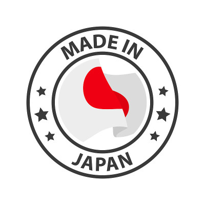 日本制造的标志。邮票贴纸。矢量图
