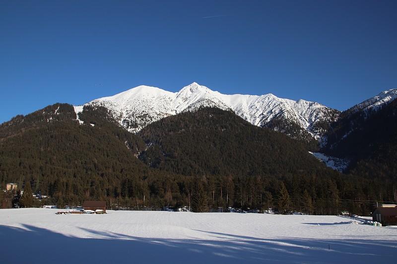 Härmelekopf, Reither Spitze, karwendell during Win