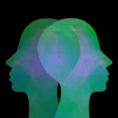 心灵感应。同理心。人类心灵的力量