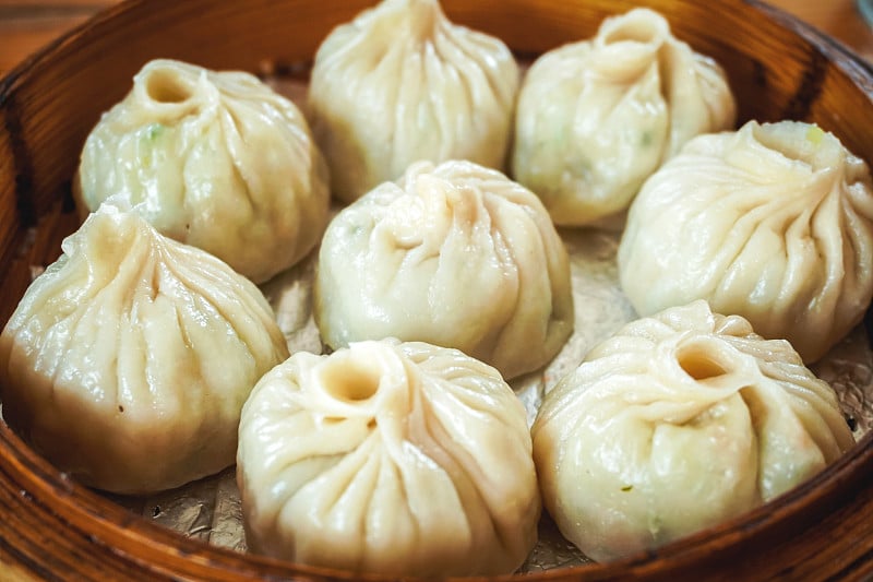 小笼蒸饺