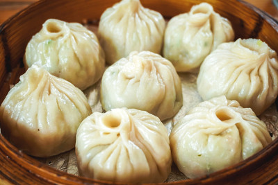 小笼蒸饺
