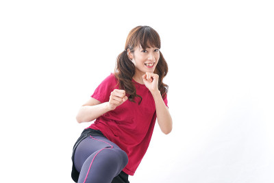 跆拳道女子形象