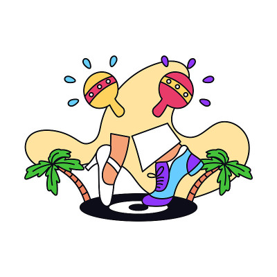 舞脚和沙球