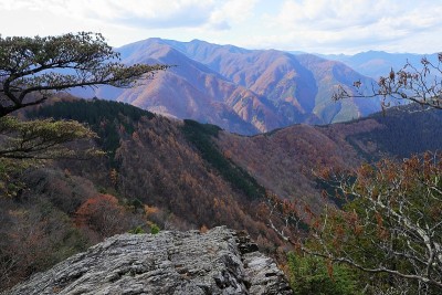 日本，秩父山顶风光
