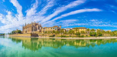 西班牙马略卡的Catedral de Mallorca