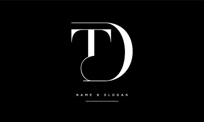 TD,DT抽象字母标志字母组合