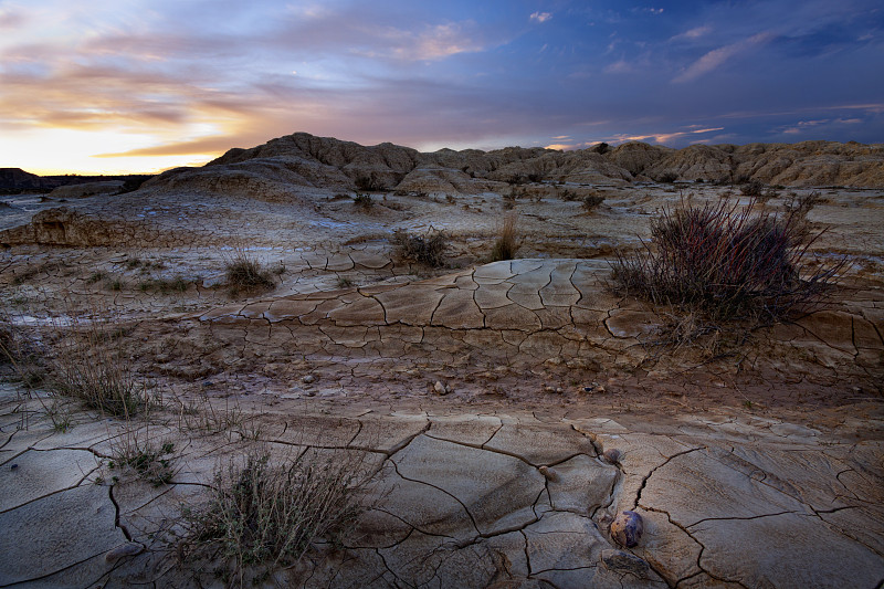 Las Bardenas Reales沙漠(西班牙纳瓦拉)