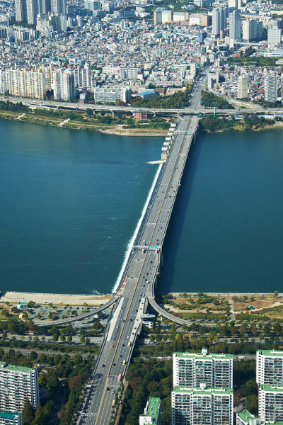 这是首尔的风景。