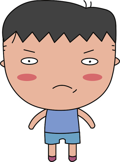 人物的头大