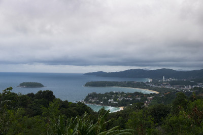 泰国普吉岛3个海湾的观景台