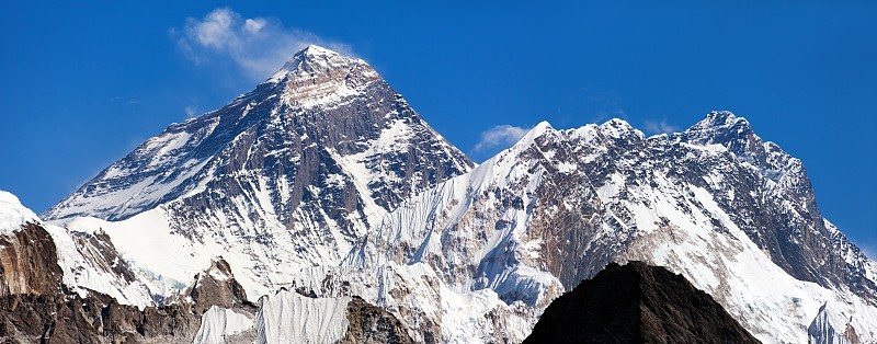 珠穆朗玛峰和喜马拉雅山洛子山