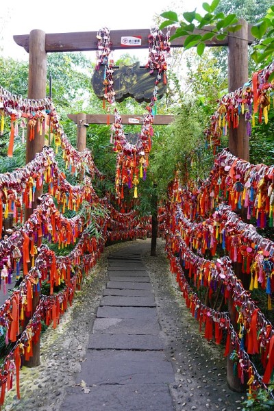 中国大街上的祝福包。