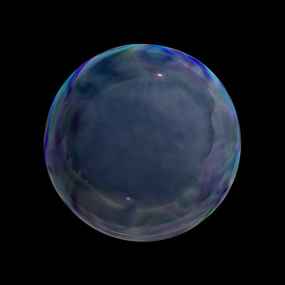 彩色魔幻幻想梦幻泡泡黑色背景童年现实游戏