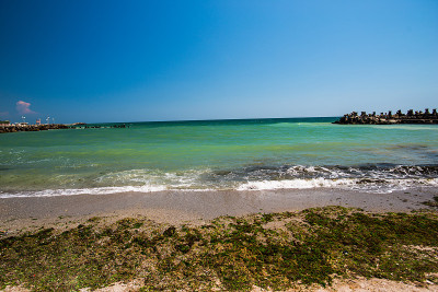 海边的海岸线