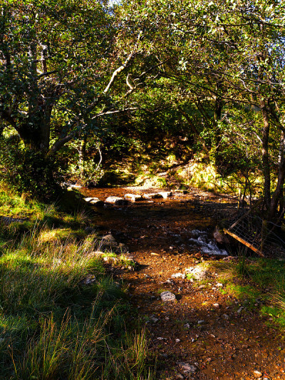 Grisedale Beck，当我开始爬圣星期天岩