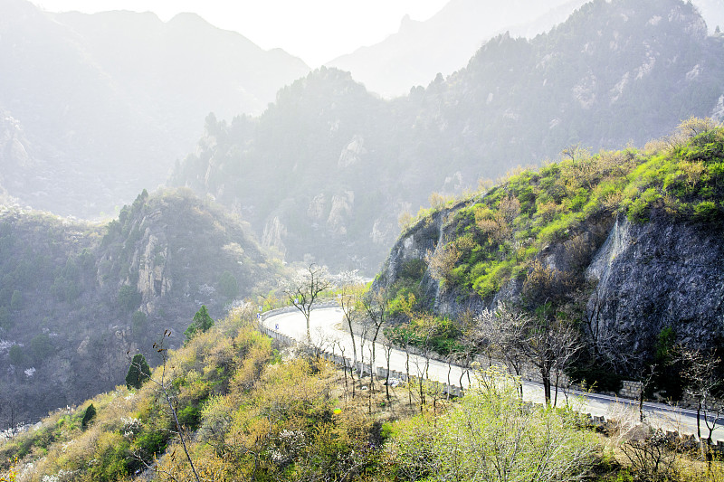 早春北京郊区