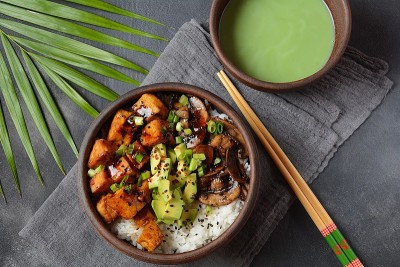 抹茶炒豆腐