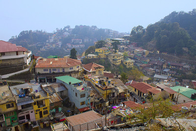 穆索里古城，北阿坎德邦，印度