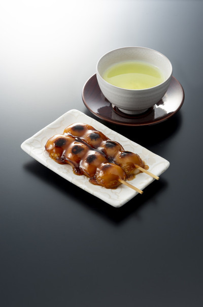 日本茶和日本糖果